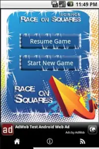 Race On Squares - Science Screen Shot 0