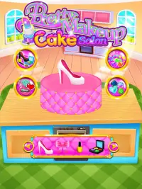 Pretty Makeup Cake Salon - Cooking Dessert Games Screen Shot 5