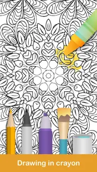 100  Mandala coloring pages Screen Shot 2