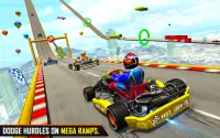 Go Kart Ramp Car Stunt Games Screen Shot 8