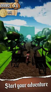 3D runner : Mystic Run Game Screen Shot 0