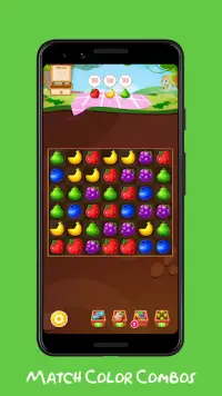 Fruit Candy Mania: Crush Candy Puzzle Screen Shot 1