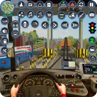 Euro Bus Simulator-Bus Game 3D Screen Shot 0