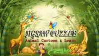 Jigsaw Puzzle - Animal Cartoon And Learn Screen Shot 0