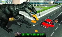 3D Dinosaur Rampage: Destroy City As Real Dino Screen Shot 2