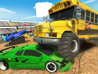 Derby Bus Destruction: Demolition Derby Games 2021 Screen Shot 4