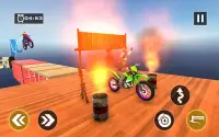bicicleta façanha raça 3D: maioria difícil jogos Screen Shot 11