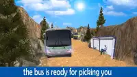 Fora estrada Turista ônibus 3D Screen Shot 0