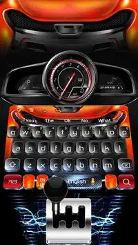 Coole Sportwagen-Tastatur Screen Shot 0