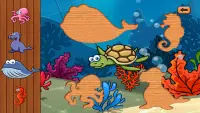 ألغاز حيوانات البحر للأطفال Screen Shot 7