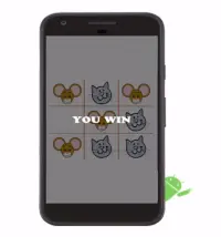 Tic Tac Toe - Cat Vs Mouse Screen Shot 2