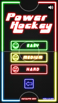 Power Hockey 1-2 Players Screen Shot 1