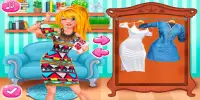 dress up week games girl from fashion salon Screen Shot 0