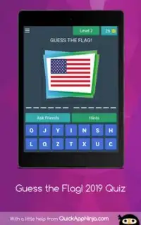 Guess the Flag! 2019 Quiz Screen Shot 9