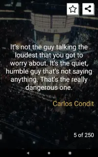 MMA Quotes - To Real Fight Fans Screen Shot 11
