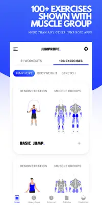 Jump Rope Training App Screen Shot 4