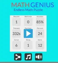 MATH GENIUS Screen Shot 0