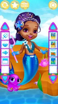 Cute Mermaid Dress Up Games Screen Shot 4