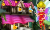Fairy Princess Fire Rescue - Games for girls Screen Shot 0