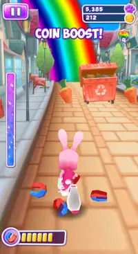 Bunny Rabbit Runner Screen Shot 0