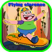 amazing flying clarence world