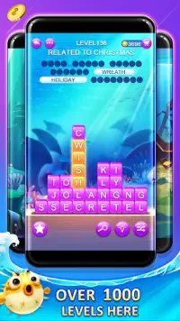 Word Ocean Tiles: Play Word Game Screen Shot 4