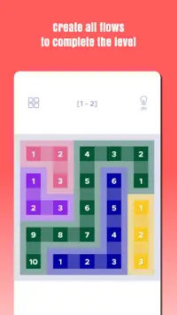 Number Flow - Fun Puzzle Game Screen Shot 1