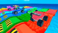 車のゲーム車は番号で色分け  駐車ゲーム。ぬりえゲーム。 Screen Shot 1