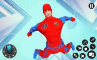 Captain Super Hero Man Game 3D Screen Shot 0