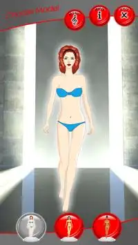 fashion model dress up games Screen Shot 1
