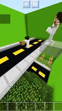 Challenges on Survival (1 HP).Parkour MCPE map Screen Shot 0