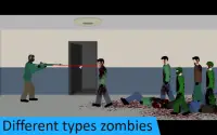 Flat Zombies: Defense&Cleanup Screen Shot 1