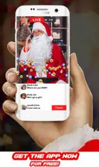 Santa Claus Live Video Stream Screen Shot 4