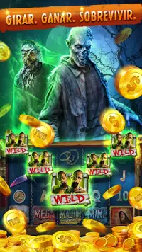 The Walking Dead Casino Slots Screen Shot 2