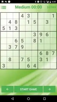 Sudoku Free Puzzle Screen Shot 1