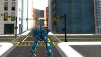 Robots Fighting In Street Screen Shot 1