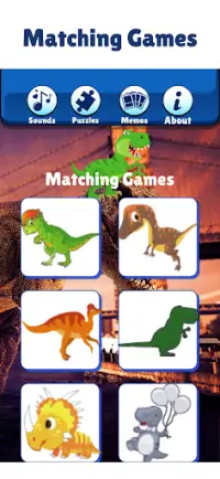T-Rex Games Dinosaur Para Sa M Screen Shot 3