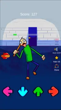 FNF Baldi Test Screen Shot 5