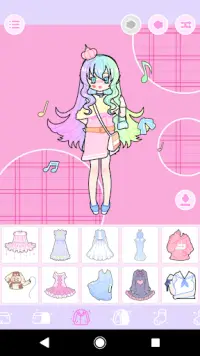 Pastel Avatar Dress Up: Make Your Own Pastel Doll Screen Shot 0