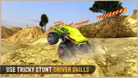 crazy monster truck driver: mad truck challenge Screen Shot 3