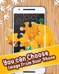 Dinosaur Puzzle Games for Kids Free Screen Shot 3