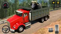 Farm Animal Truck Driving Game Screen Shot 1