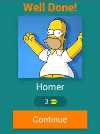 Simpsons characters quiz Screen Shot 15