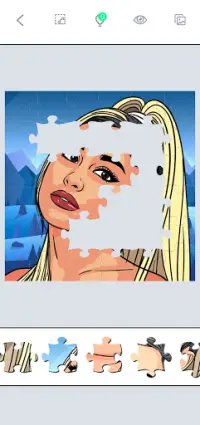 Jigsaw Celebrity Puzzles Screen Shot 1