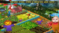 Farm & Factory Village - Frenzy Craft Game Screen Shot 2
