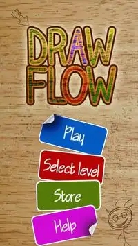 Draw-Flow: lovely puzzle game Screen Shot 0