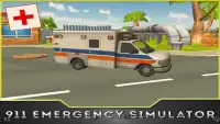 911 구급차 시뮬레이터 3D Screen Shot 10