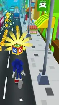 Sonic Subway Speed Screen Shot 0