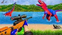 Wild Dino Hunting Games Screen Shot 0