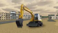 Crane Excavator Simulator Screen Shot 1